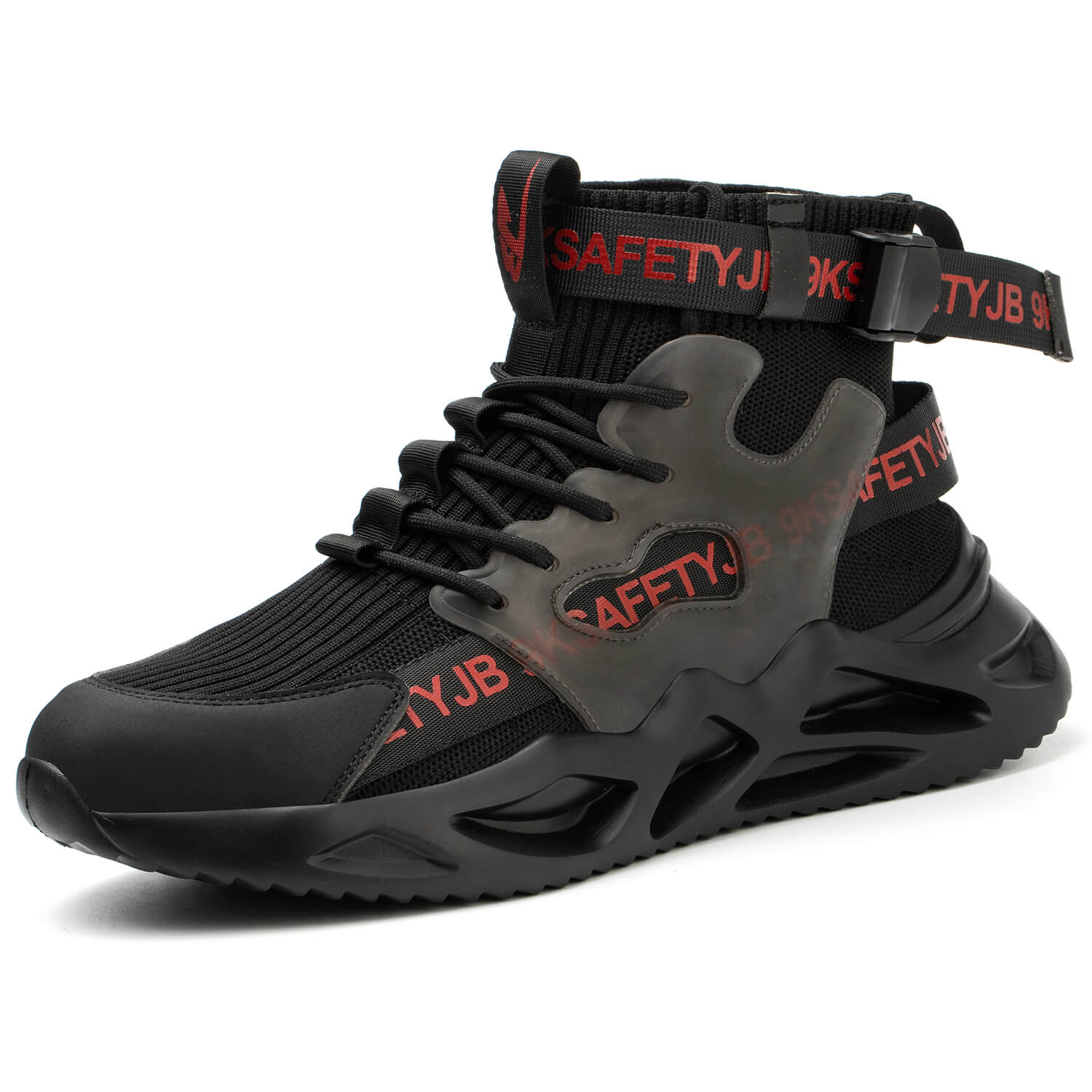 RAPTOR™ LIGHTWEIGHT COMFORTABLE STEEL TOE WORK SHOES - Image 9