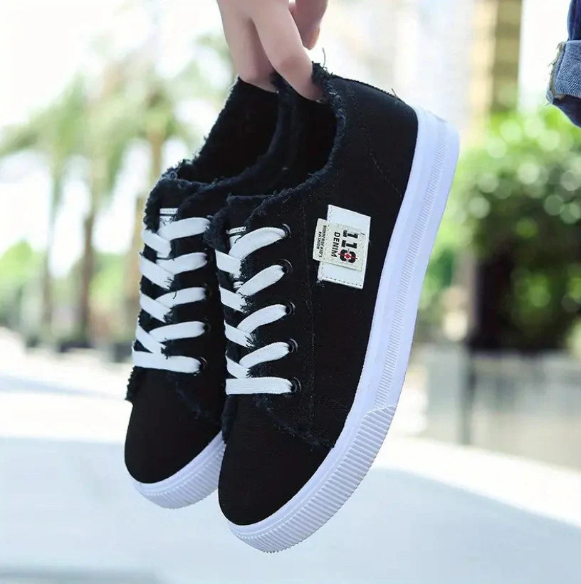 ROBE™ BEAUTIFUL UNISEX CANVAS SNEAKERS - Image 4