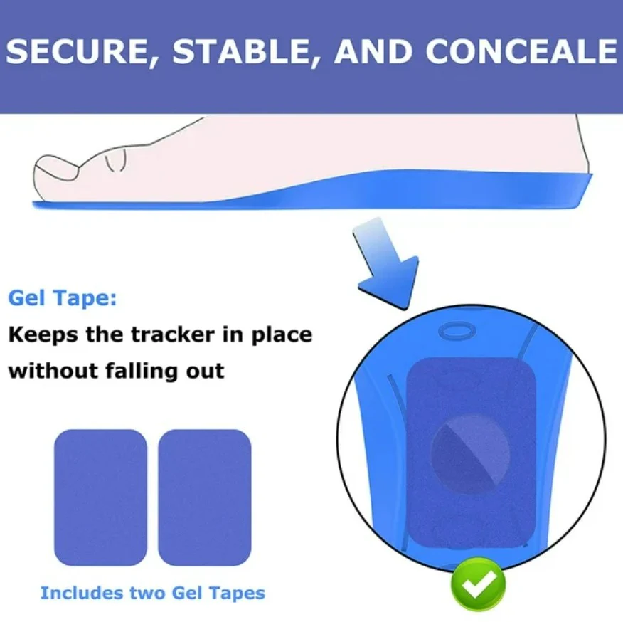 SAFESTEP™ – Trim-to-Fit Smart Insole with AirTag Pocket - Image 5