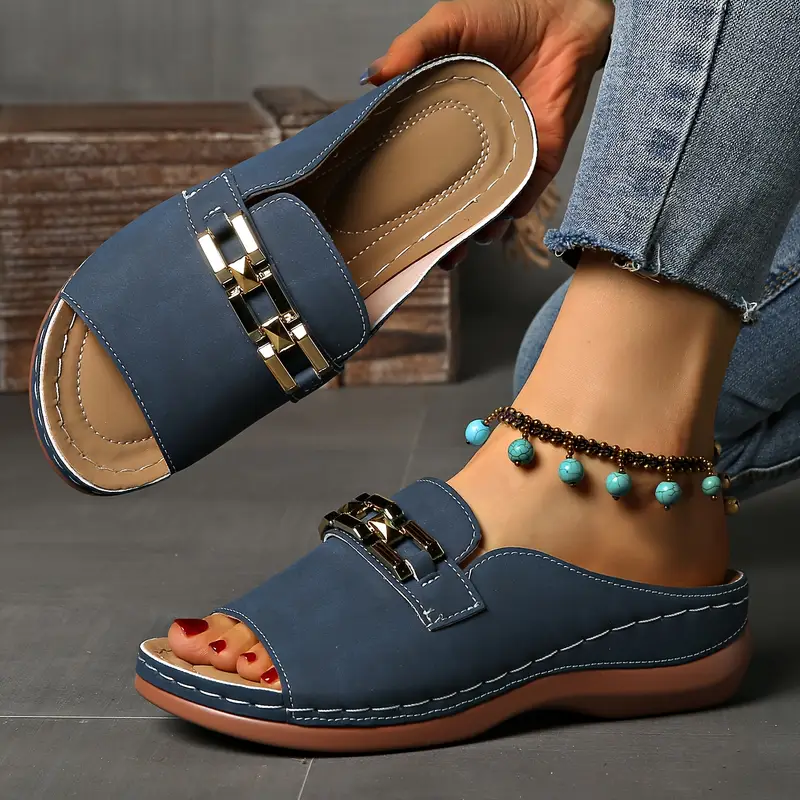 SAMANTHA™ CASUAL WEDGE ORTHOPEDIC SANDALS - Image 4