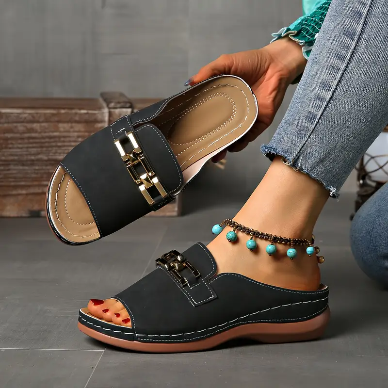 SAMANTHA™ CASUAL WEDGE ORTHOPEDIC SANDALS - Image 6