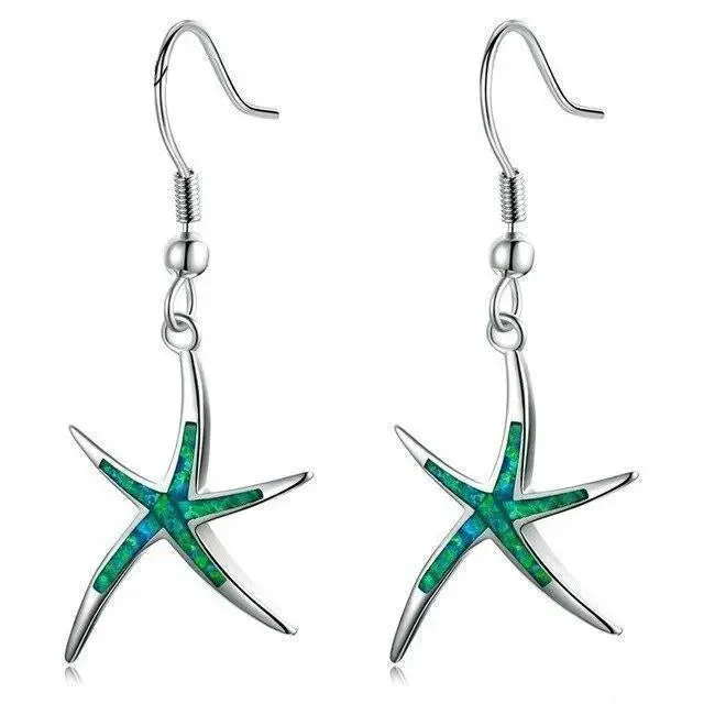 OCEAN STAR OPAL EARRINGS - Image 5