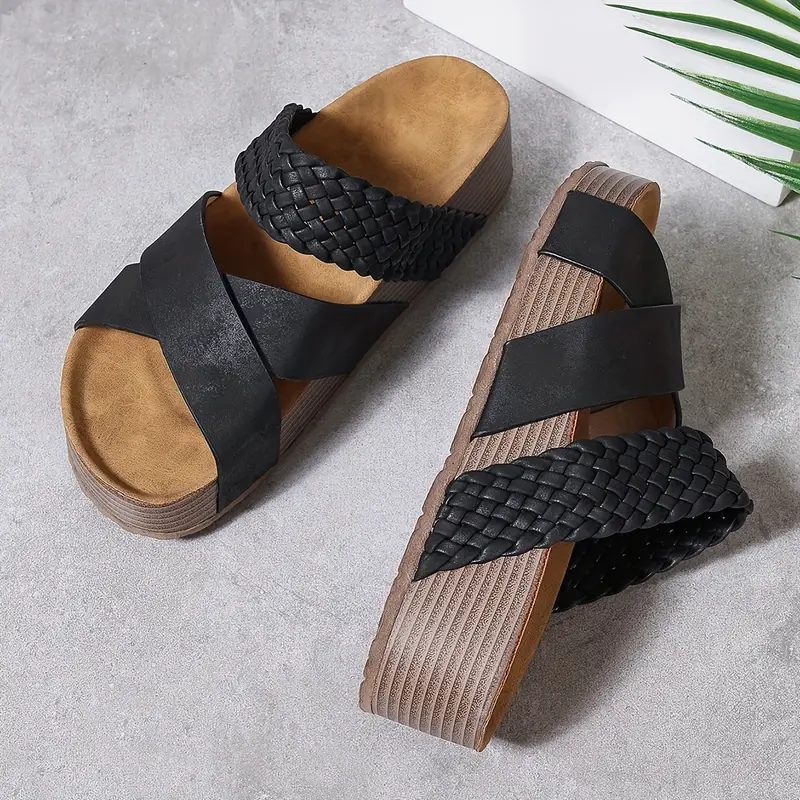 SHAEL™ WOMEN'S PLATFORM SLIDE SANDALS - Image 5