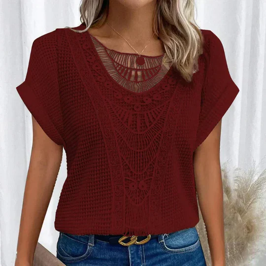 SIENNA™ | ELEGANT IBIZA STYLE BLOUSE - Image 6