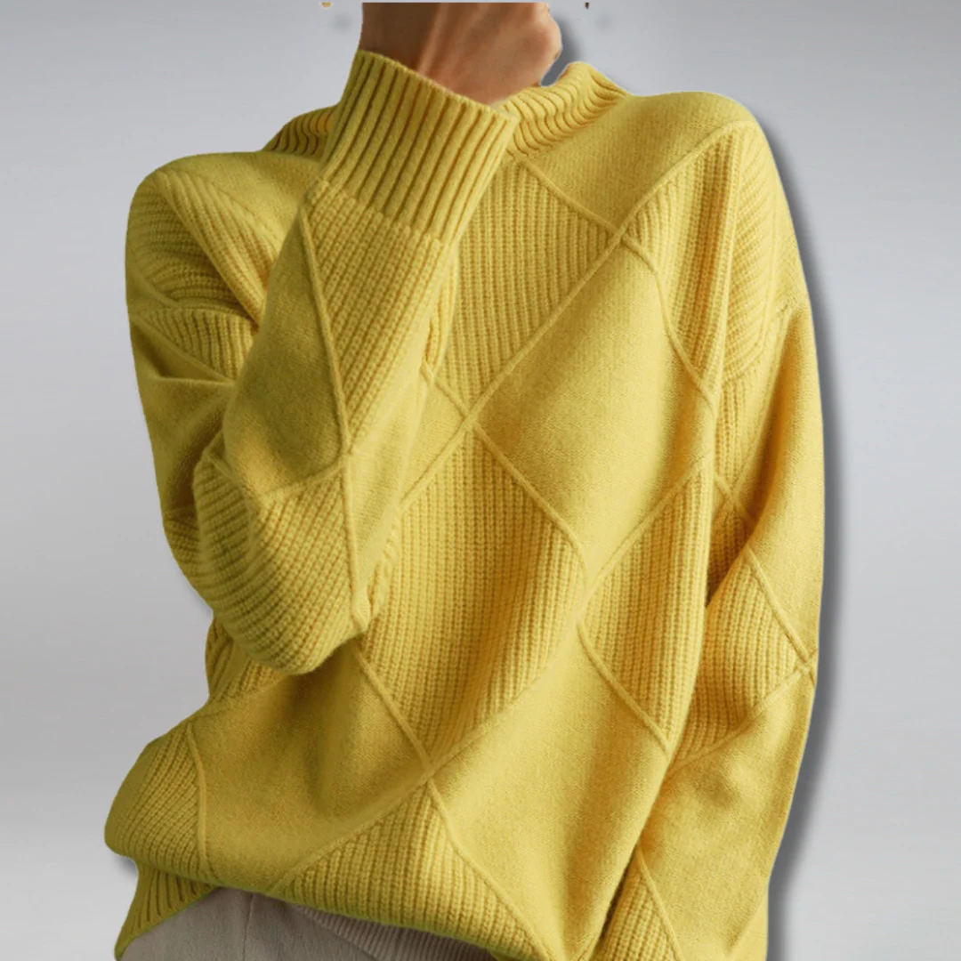 SIENNA - CASHMERE TURTLENECK SWEATER