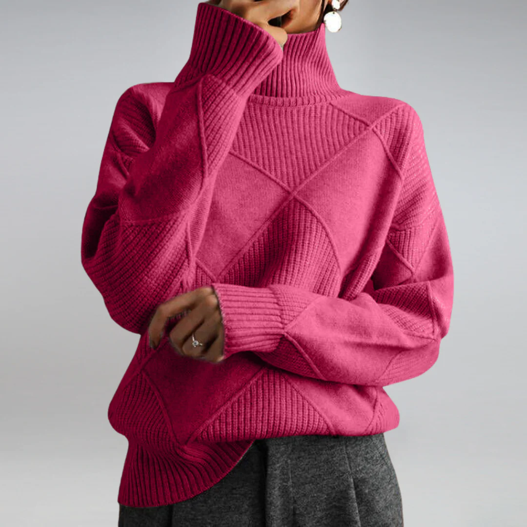 SIENNA - CASHMERE TURTLENECK SWEATER - Image 7