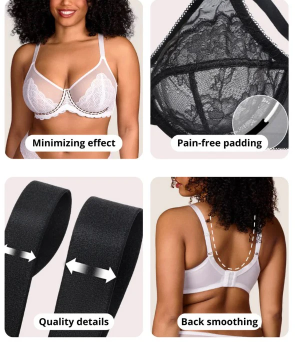 SIENNA™ MINIMIZER BRA EFFORTLESS SUPPORT ALL-DAY EASE - Image 8