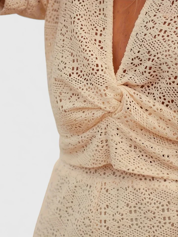 SIERRA™ | ELEGANT V-NECK BLOUSE - Image 5