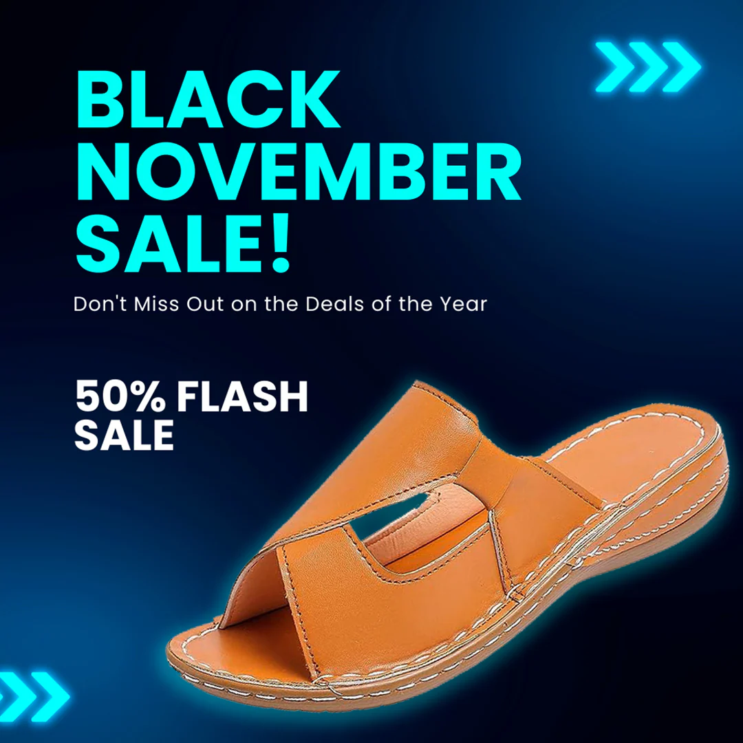 WOMEN CASUAL SUMMER COMFY SLIP ON SANDALS 🎁 NOVEMBER SALE - Image 10