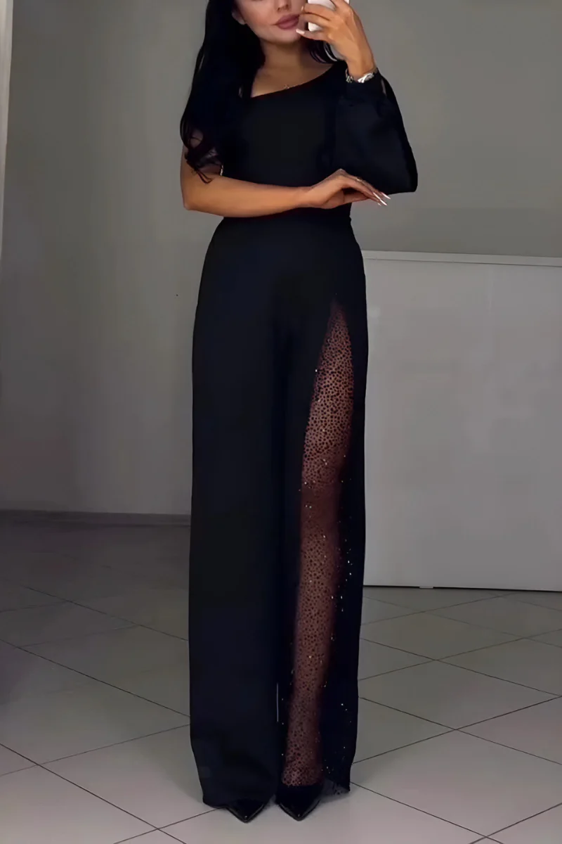 SOFIA - ELEGANT JUMPSUIT WITH GLITTER DETAILS - Image 5