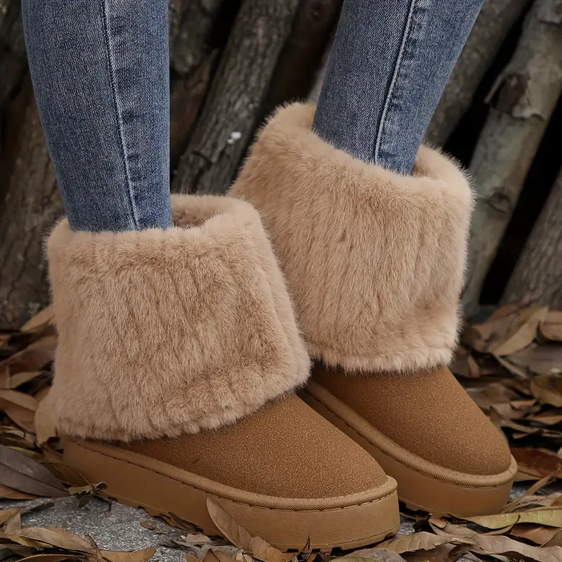 SOLINA™ COZY FLUFFY WINTER BOOTS - Image 4