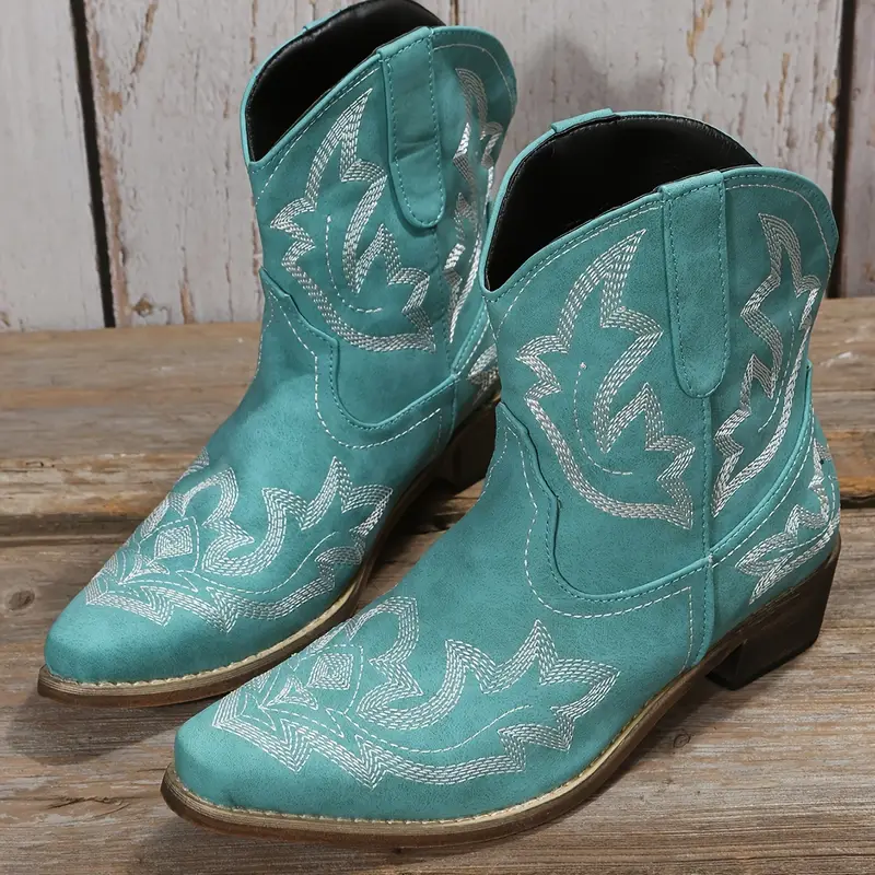 SORELLE™ VINTAGE FLORAL EMBROIDERED ANKLE BOOTS - Image 8