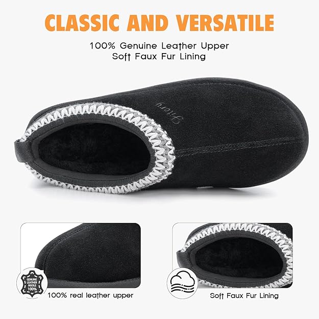 WOMEN'S PLATFORM SLIPPERS – COZY SUEDE ANKLE BOOTS WITH FLEECE LINING - Image 13