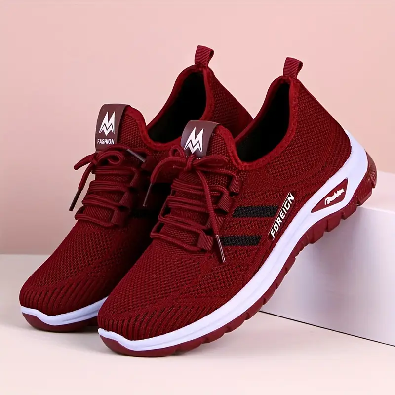 TAHLIE™ WOMEN'S LIGHTWEIGHT KNIT RUNNING SNEAKERS - Image 3