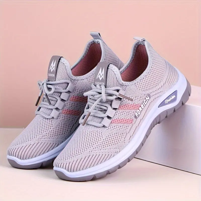 TAHLIE™ WOMEN'S LIGHTWEIGHT KNIT RUNNING SNEAKERS - Image 4