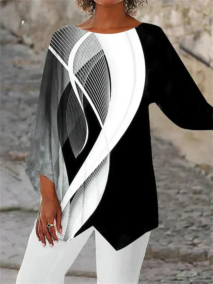 TALLULAH™ | ELEGANT CREW NECK TOP - Image 5