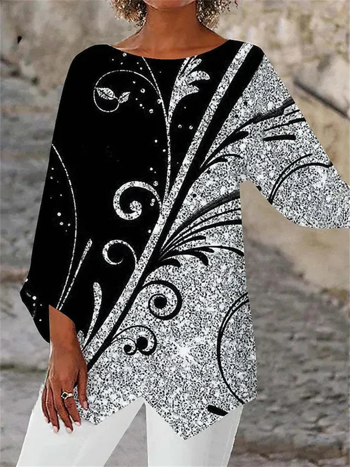 TALLULAH™ | ELEGANT CREW NECK TOP - Image 7