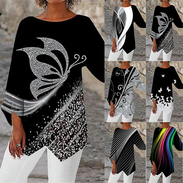 TALLULAH™ | ELEGANT CREW NECK TOP - Image 8