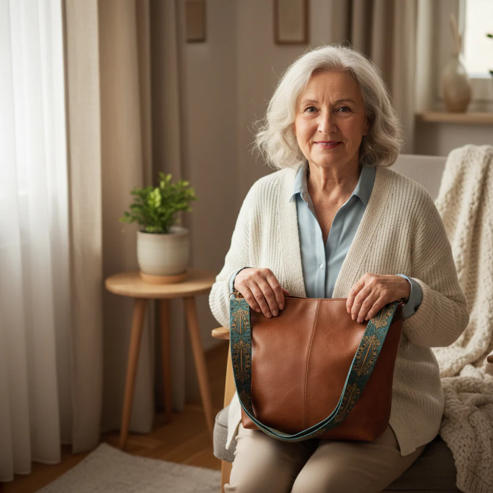 THÉRÈSEA AUTUMN VINTAGE BAG - Leather & Timeless - Image 8