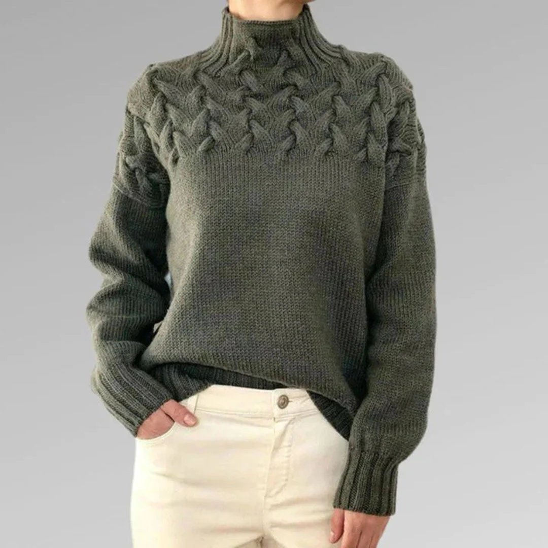 TIARNI - KNITTED TURTLENECK SWEATER - Image 3