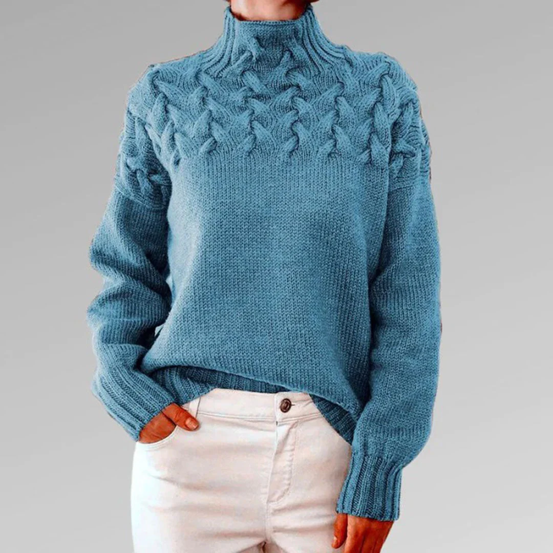 TIARNI - KNITTED TURTLENECK SWEATER - Image 6