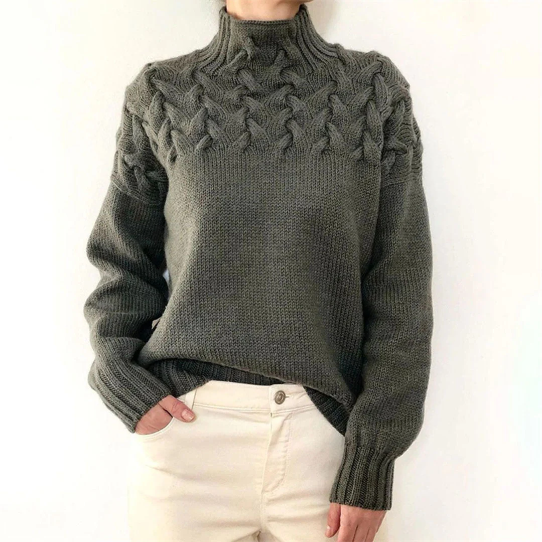 TIARNI - KNITTED TURTLENECK SWEATER - Image 9