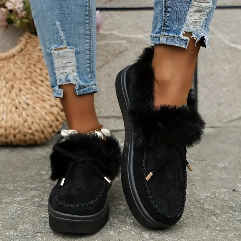 WOMEN'S ROUND HEAD ORTHO WARM COTTON SHOES 2026 - Image 16