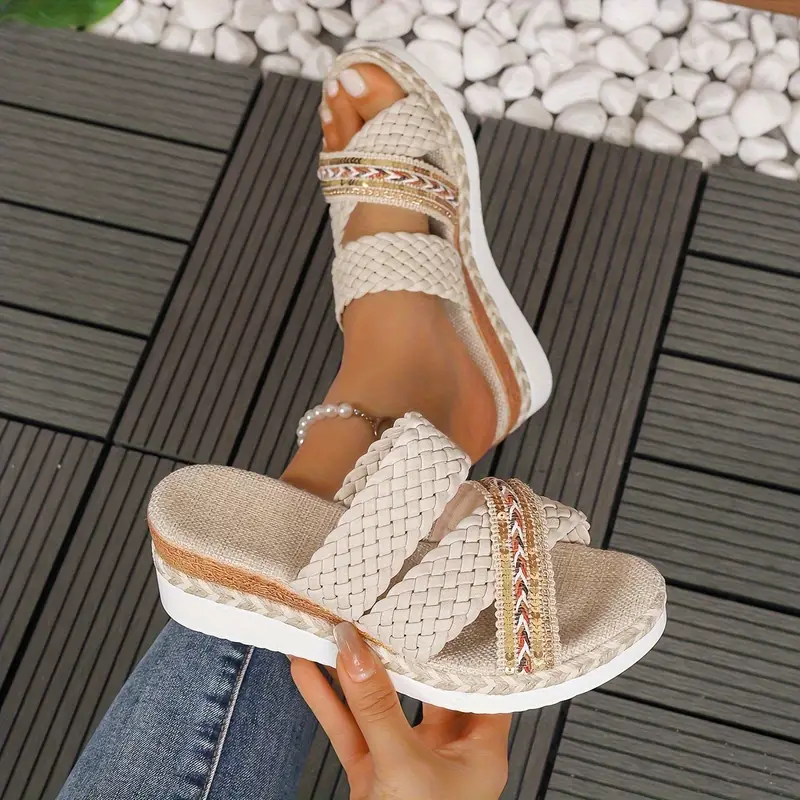 YARRA BAY™ ORTHOPEDIC WEDGE SANDALS - Image 7