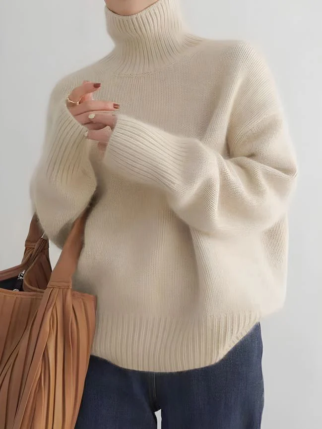YEKE - COZY TURTLENECK SWEATER - Image 5