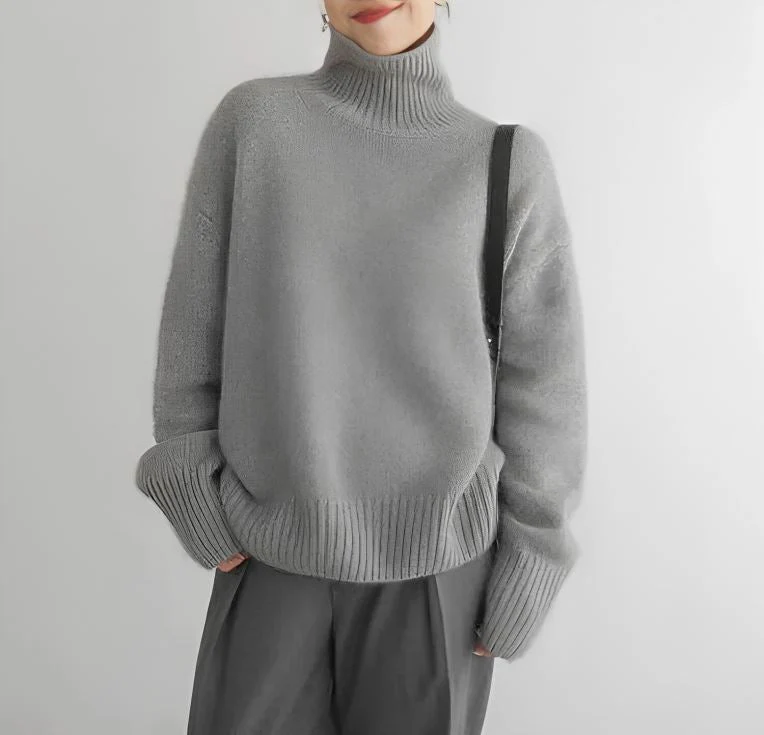 YEKE - COZY TURTLENECK SWEATER - Image 6